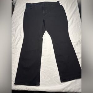Old Navy Wow Boot-Cut Jeans Size 18 Mid Rise Dark Wash Stretch